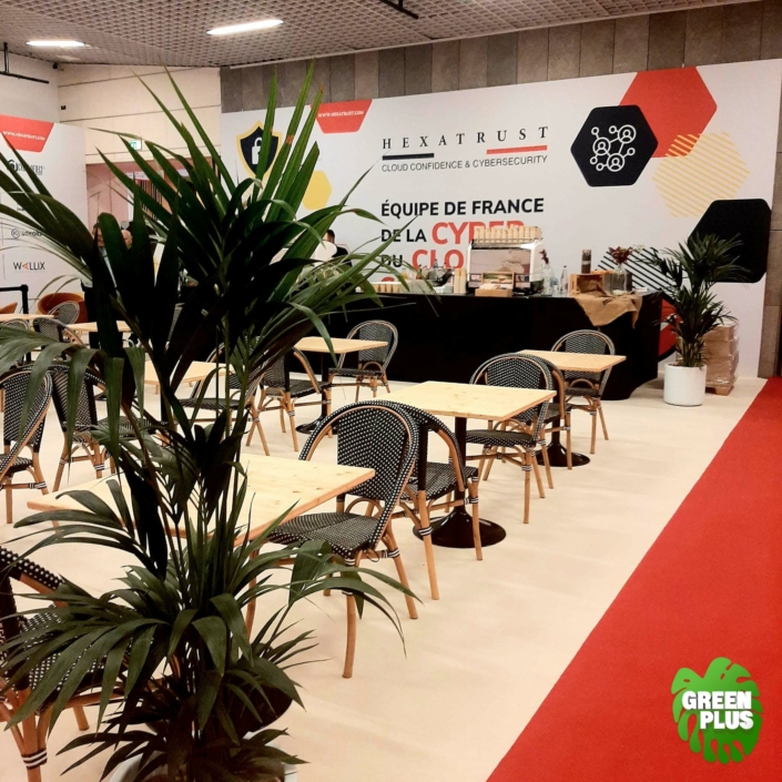 Les Assises de la Cybersécurité à Monaco, végétalisation et location de plantes par Green Plus